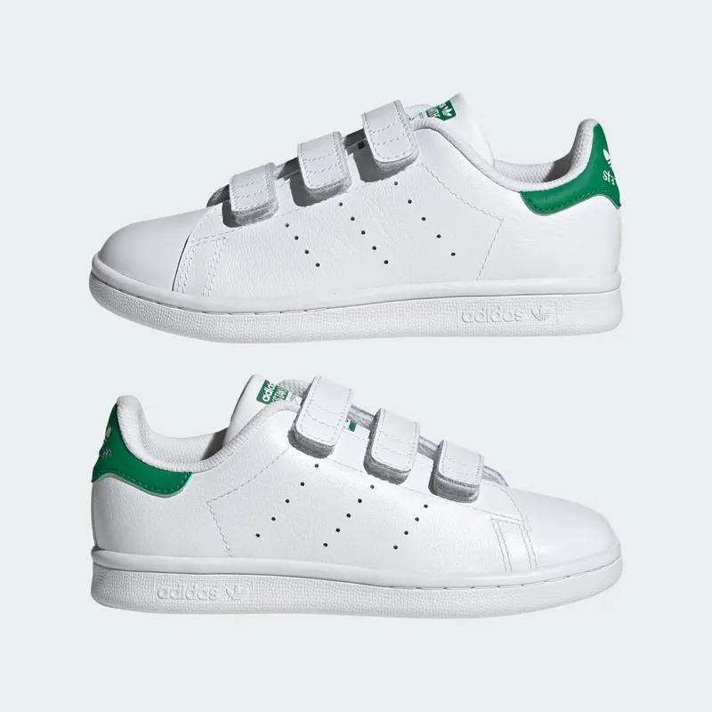 Adidas Stan Smith Comfort Closure Kids Cloud White / Cloud White / Green (JP9718)