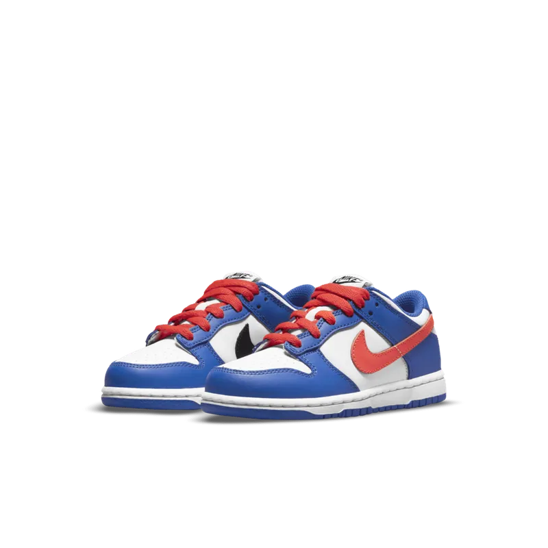 Nike Dunk Low Bright Crimson Game Royal (PS) (CW1588-104)