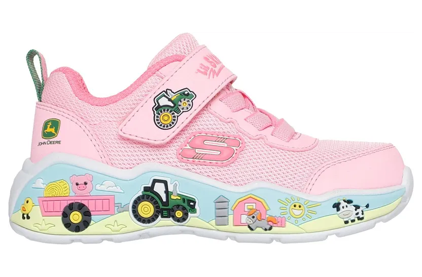 Skechers John Deere: Play Scene – Farm Girlie Sneaker Roze