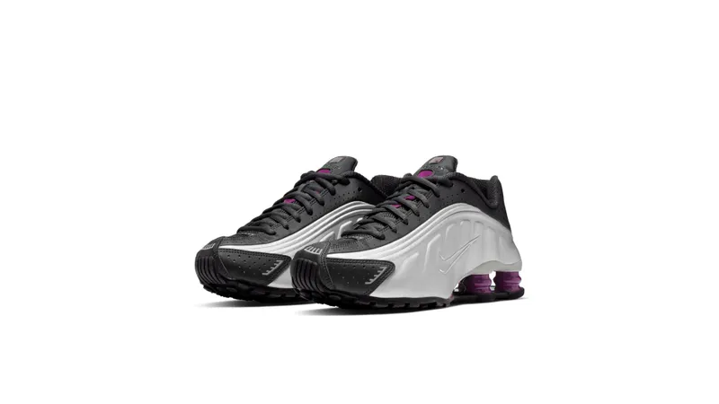 Nike Shox R4 True Berry (W) Anthracite/True Berry-Metallic Silver-Black (AR3565-003)