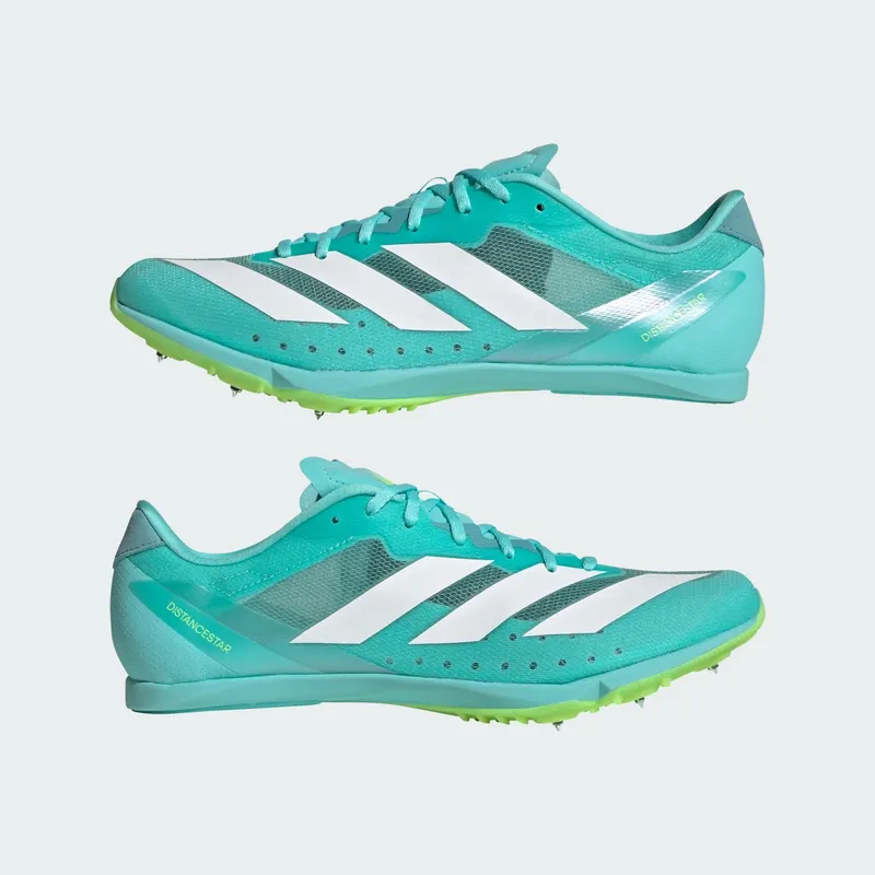 Adidas Adizero Distancestar Flash Aqua / Cloud White / Lucid Lemon (JI2999)