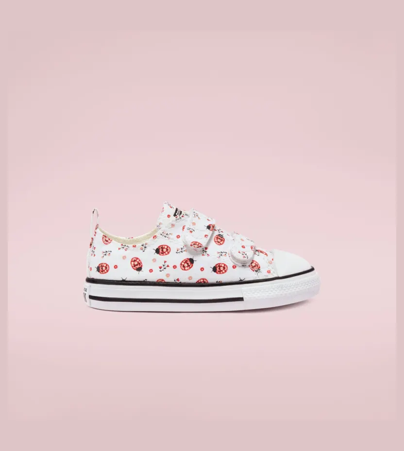Converse Flowery Bugs Easy-On Chuck Taylor All Star Low Top White/red/black (771291C)