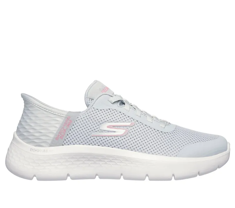 Skechers Slip-ins: GO WALK Flex – Grand Entry Sneaker Grey/Pink