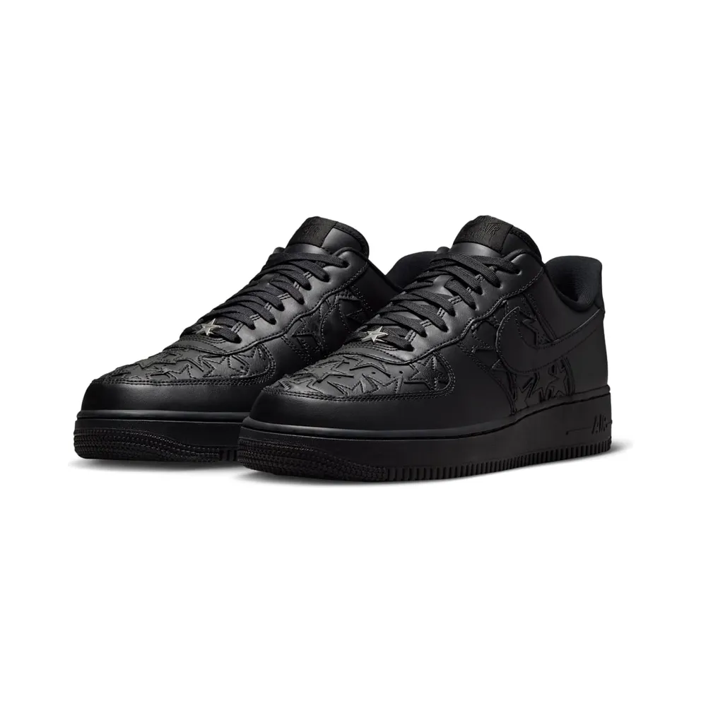 Nike Air Force 1 Low LV8 “Triple Black Stars” (IM5750-001)