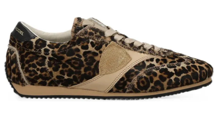 Philippe Model Paris Planche Sneakers mit Leopardenprint – Braun (PNLDAN01)