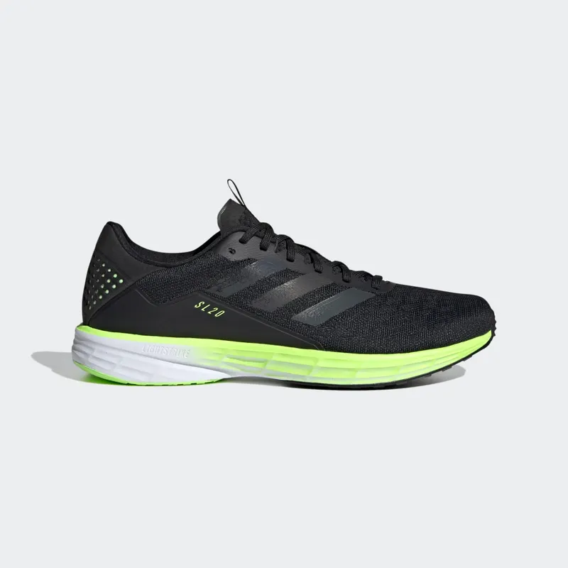 adidas SL20 Core Black / Core Black / Signal Green (EG4650)