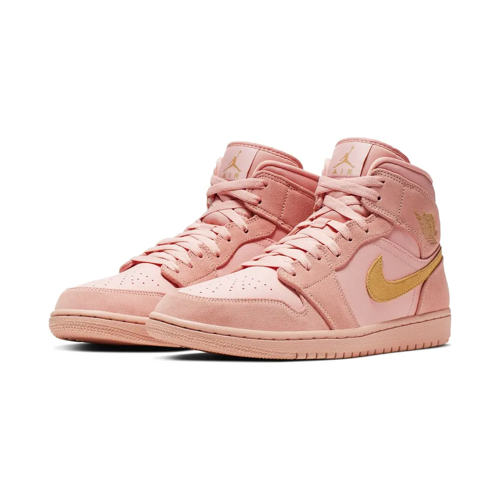 Air Jordan Nike AJ 1 Mid Coral Gold (2019) (852542-600)