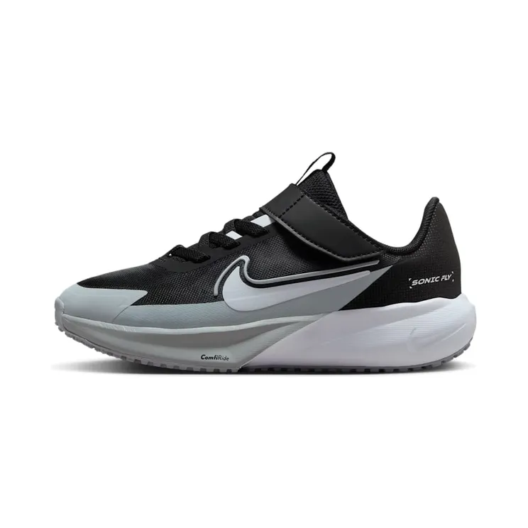 Nike Sonic Fly Black Wolf Grey White (FZ0016-001)