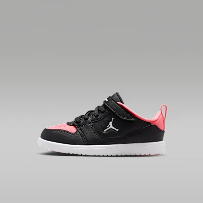 Nike Jordan Court Connect Low “Black/Pink Gaze/White” (IQ6046-004)