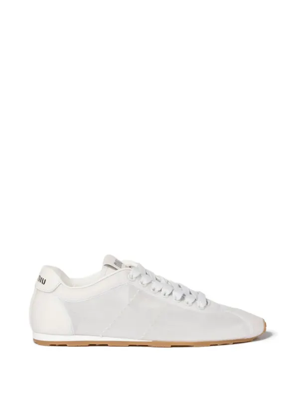 Miu Plume aus Mesh – White (5E709EF005)