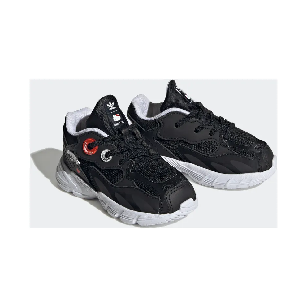 Adidas Astir Core Black / Cloud White / Vivid Red (HQ1560)