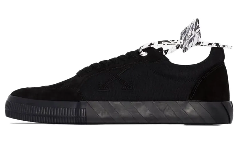 Off-White Low Vulc Black