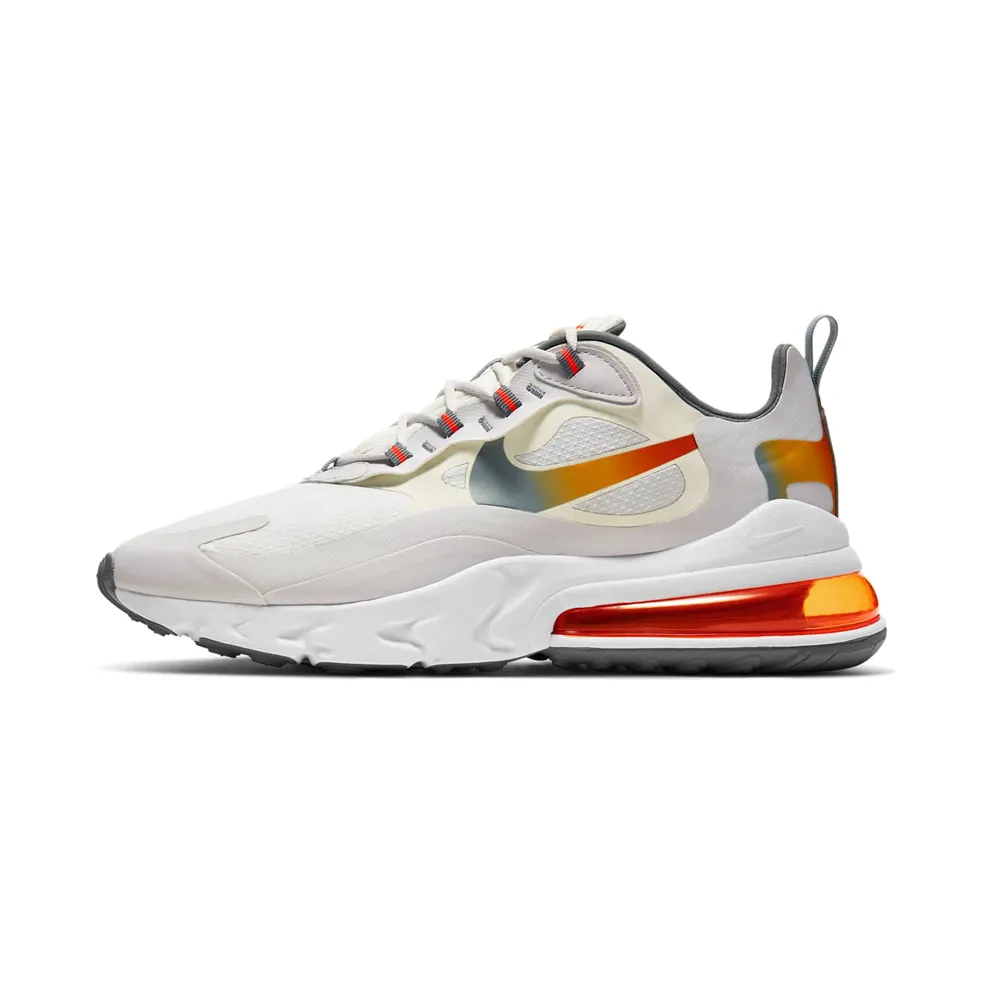 Nike Air Max 270 React SE Summit White / Metallic Gold / Vast Grey (CD6615-100)