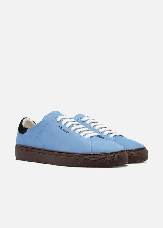 Axel Arigato Clean 90 Sneaker “Light Blue,Black” (F4625007)