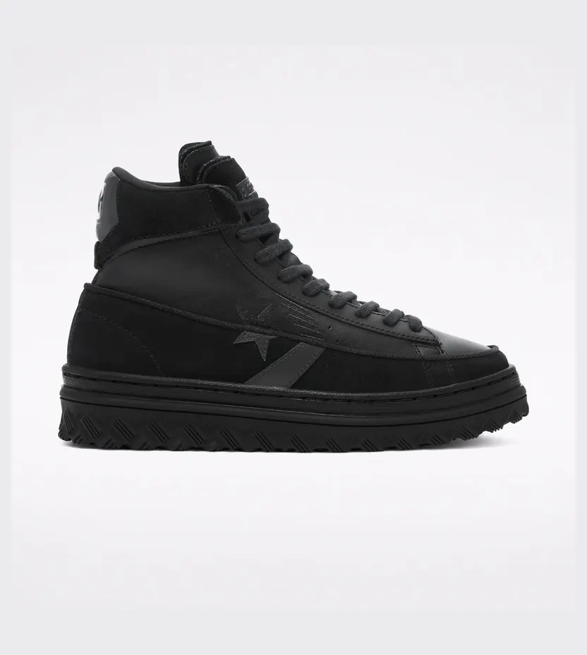 Converse Pro Leather X2 High ‘Black Ice – Triple Black’ Black/Black/Black (169478C)