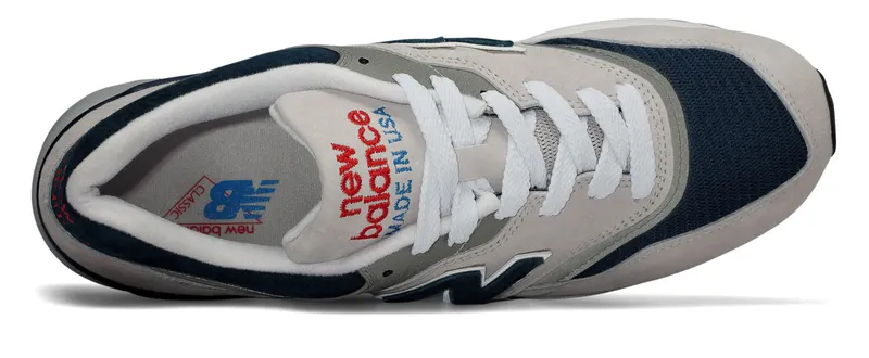 New Balance 997 Grey Navy Grey/Navy (M997WEB)