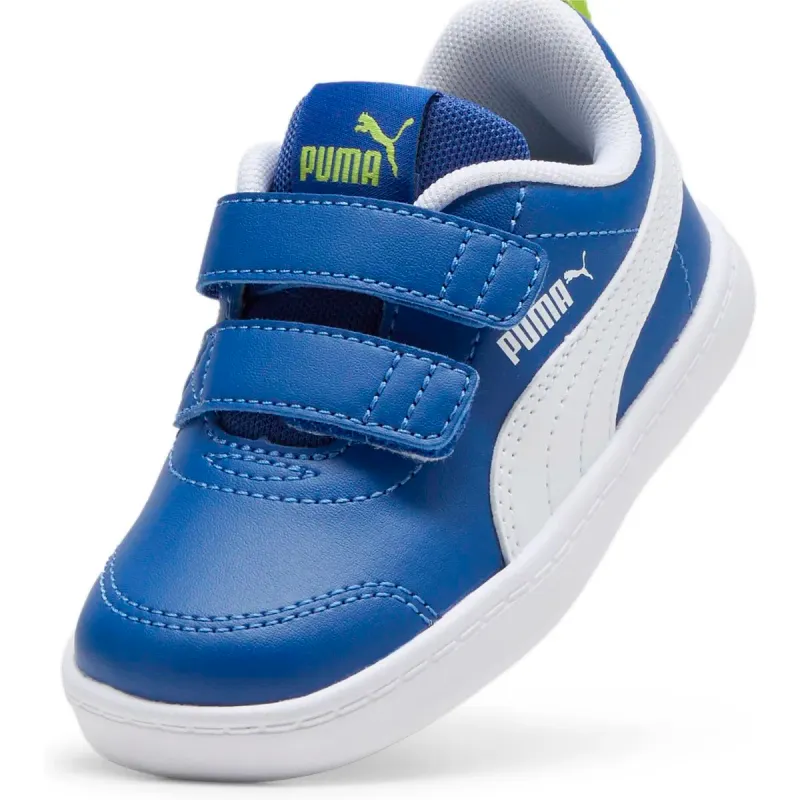 Puma Courtflex v2 V Cobal für Kids, blau, Größe 20 EU / 3,5 Kids UK (371544033)