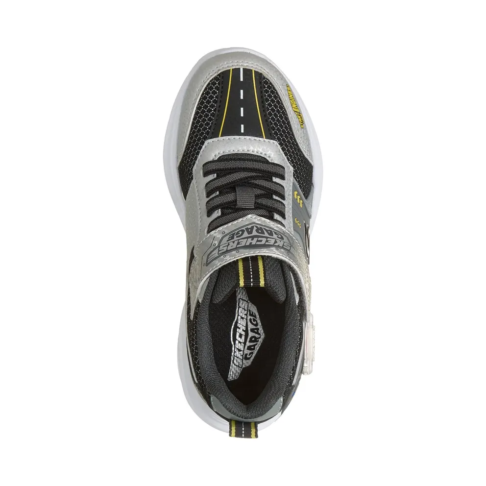 Skechers Garage Sneaker Silver/Black