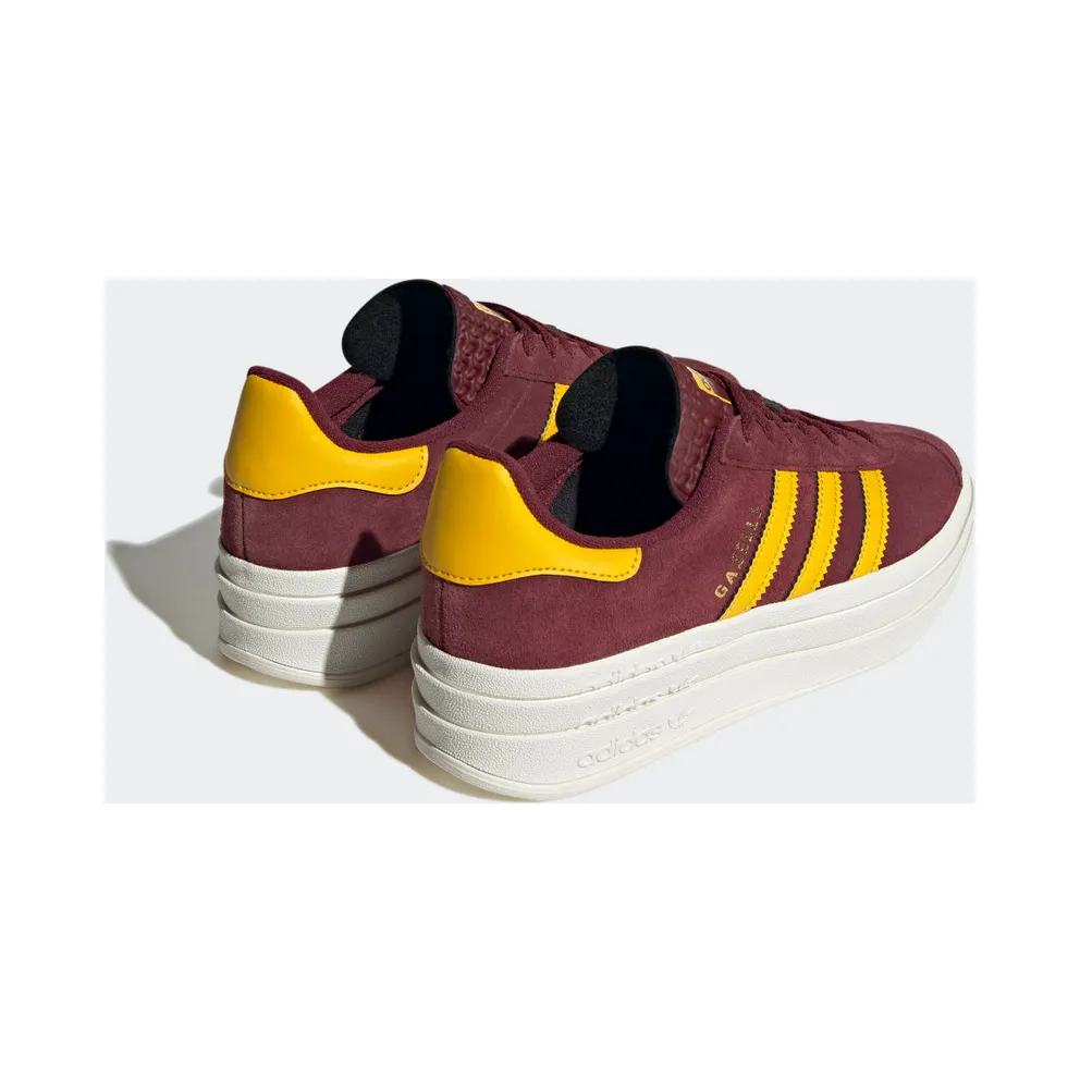 Adidas Gazelle Bold Shadow Red / Bold Gold / Core White (IF5195)