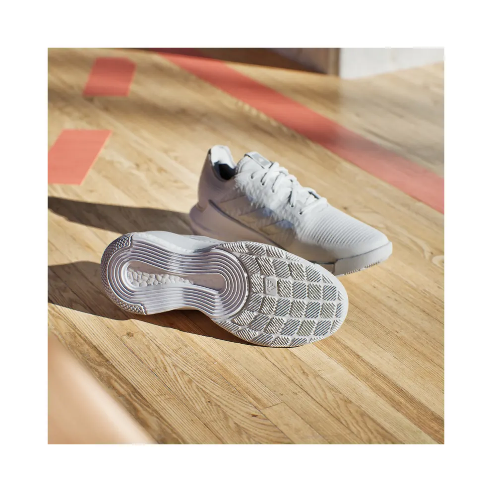 Adidas Crazyflight Volleyball Shoes Cloud White / Silver Metallic / Grey One (IG3970)