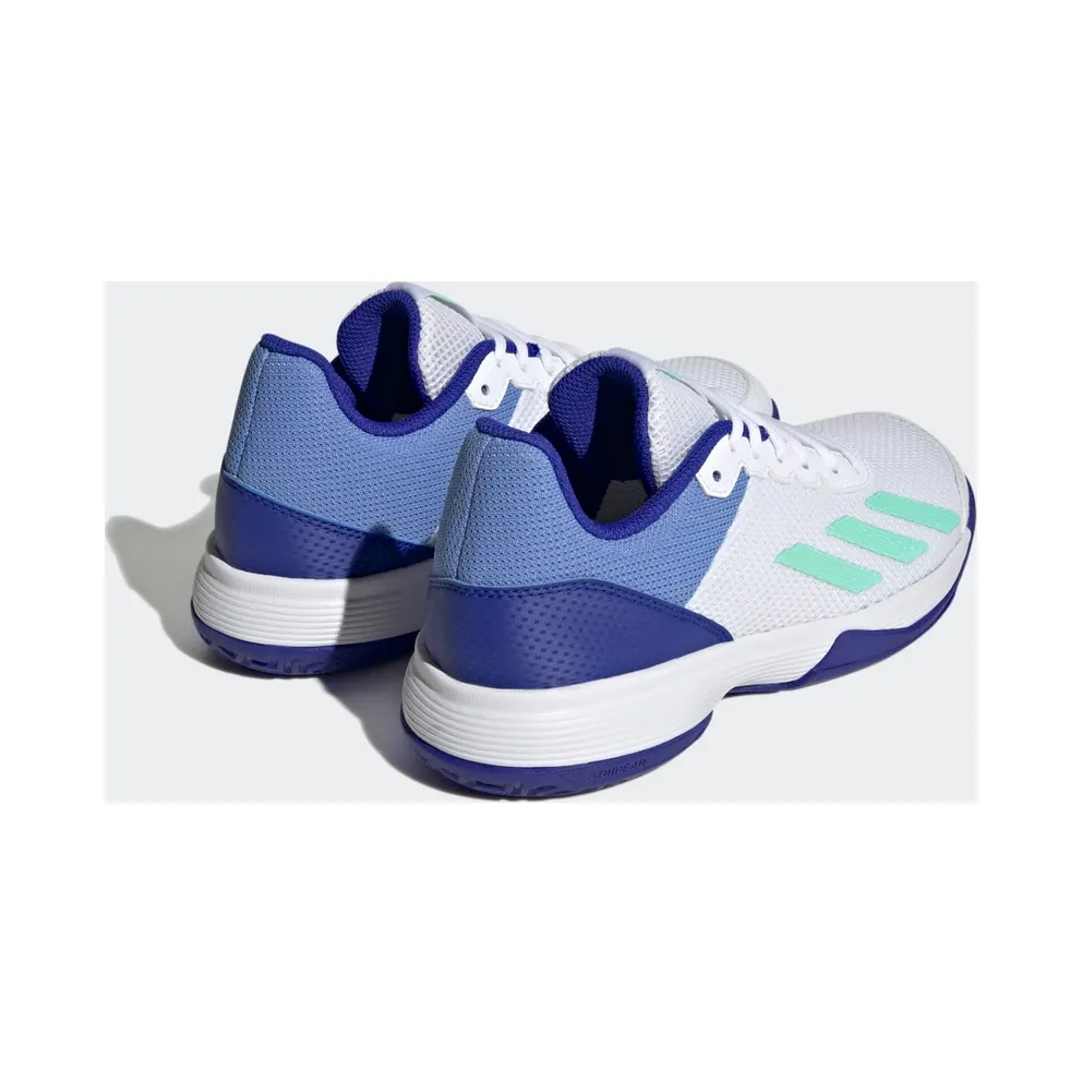 adidas Courtflash Tennis Cloud White / Pulse Mint / Lucid Blue (HP9715)
