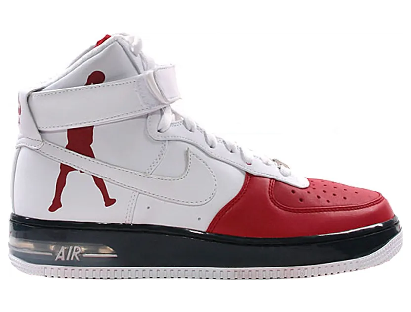 Nike Air Force 1 High Sheed Red White Black