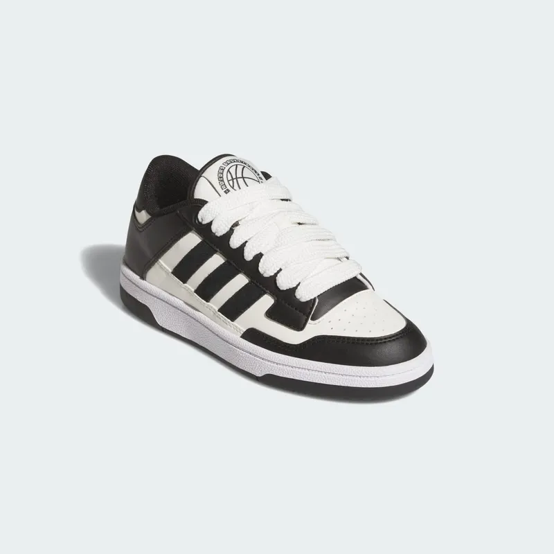 Adidas Rapid Court Low Core Black / Cloud White / Cloud White (JR0166)