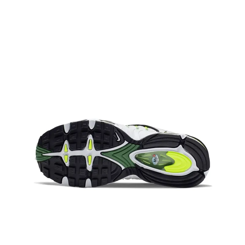 Nike Air Max Tailwind 4 White Volt Black (GS) White/Volt-Black-Aloe Verde-White (BQ9810-100)