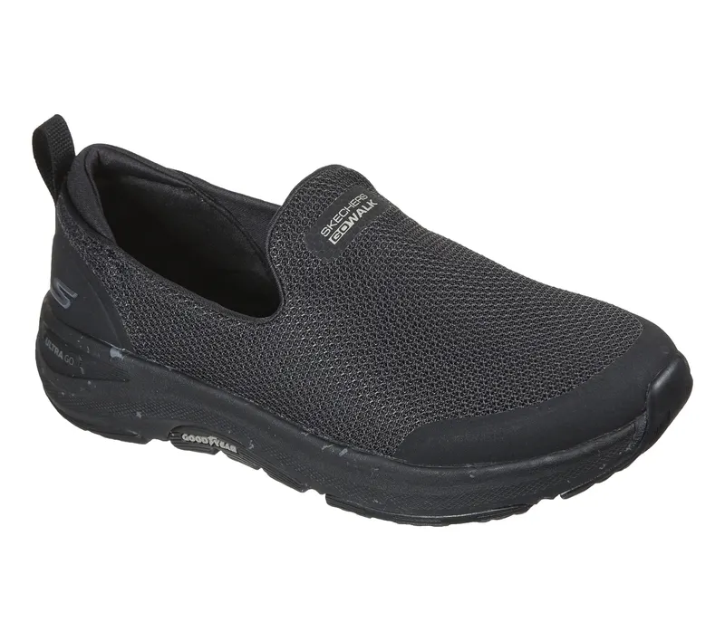 Skechers GO WALK Outdoor – Fun Trail – Zwart (124431 BBK)