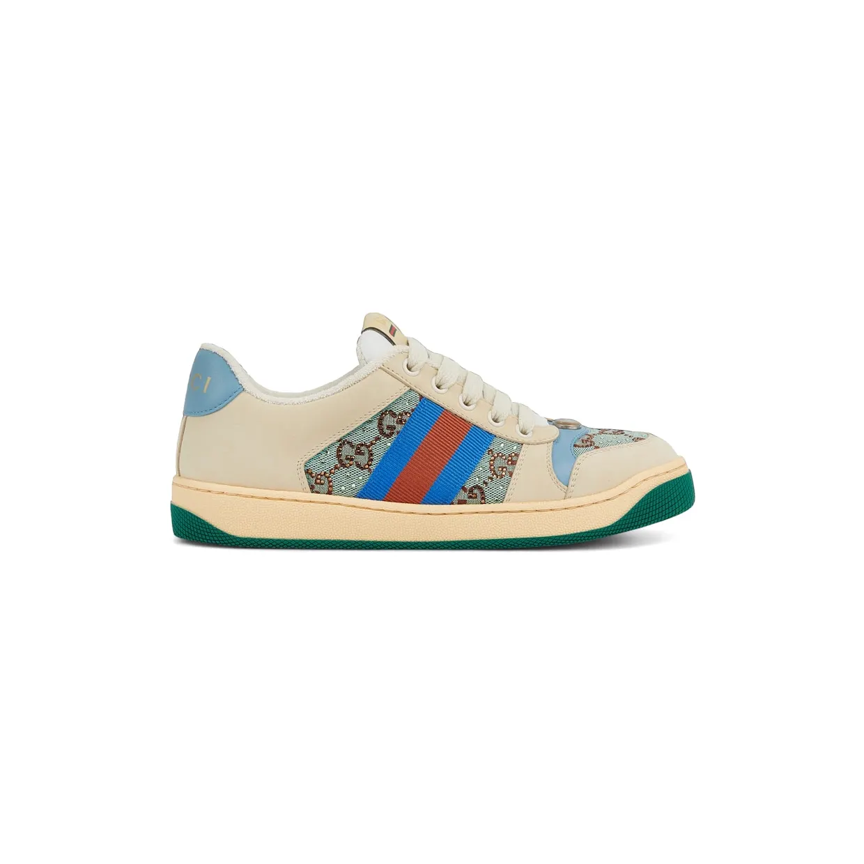 Gucci Screener Brown Blue Red (677423 9SFR0 4983)