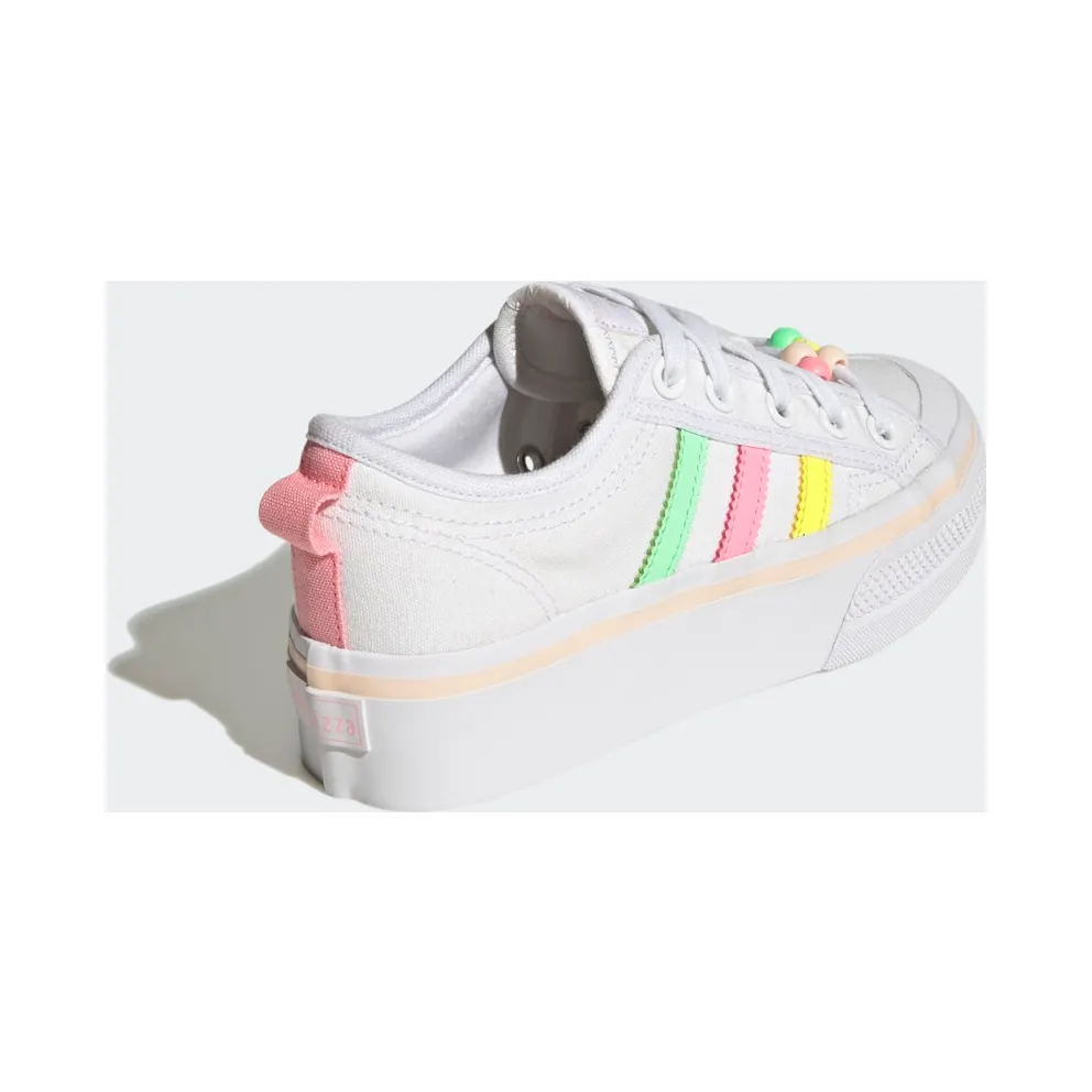 Adidas Nizza Platform Cloud White / Beam Yellow / Beam Pink (GY9102)