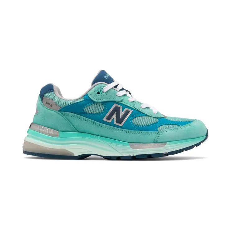 New Balance 992 MiUSA Blue Silver Metallic (M992TB)