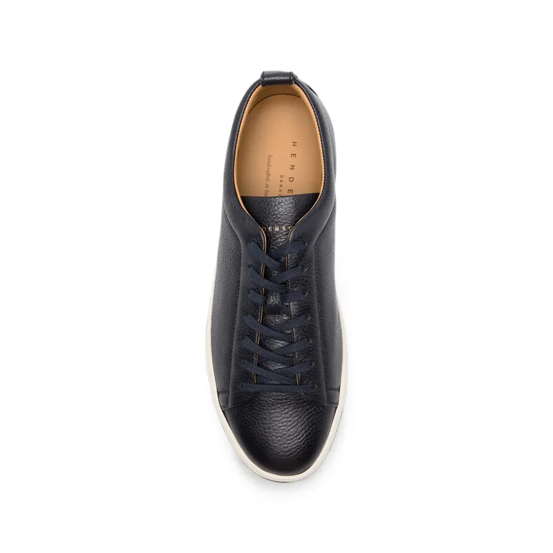 Henderson Baracco Grainy Leather “Blue” (COLBY.C.1 BLU)