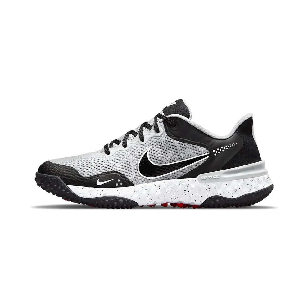 Nike Alpha Huarache Elite 3 Turf Light Smoke Grey Black (CK0748-011)