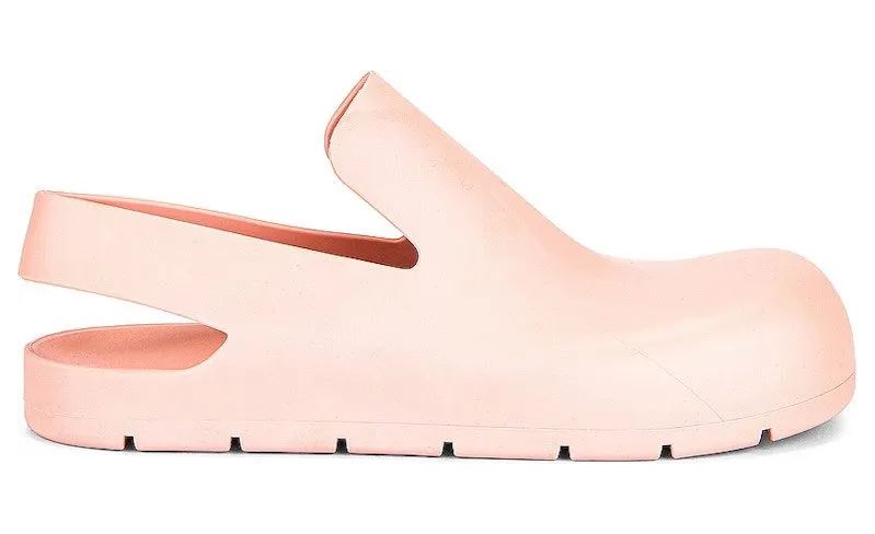 Bottega Veneta Open-Heel Puddle Sandal Peach Pink (661269V00P05475)
