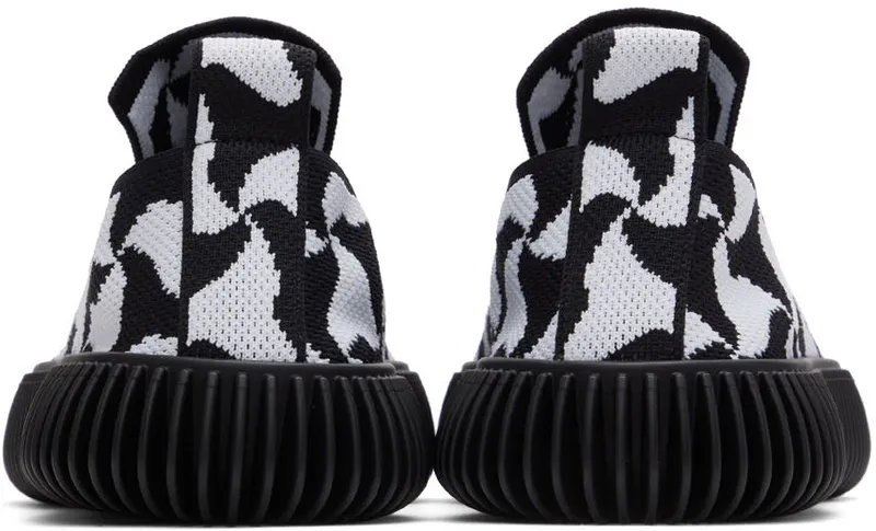 Bottega Veneta Black & White Ripple (690123 V1NW)