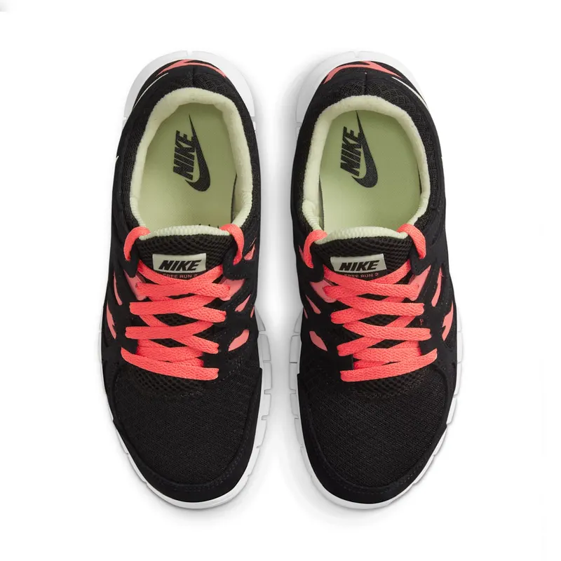 Nike Free Run 2 Black Lime Ice (W) (DM9057-002)