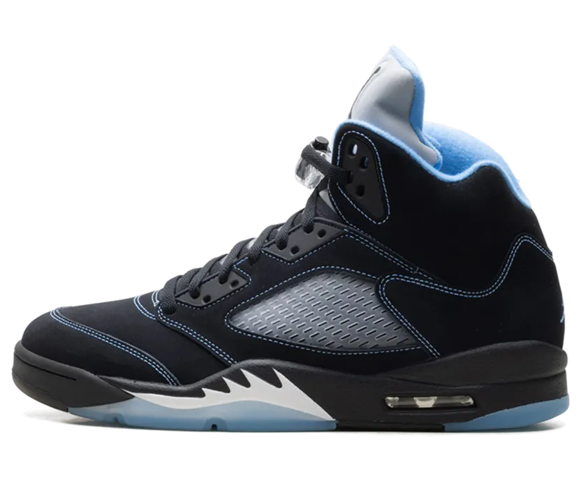 Air Jordan 5 Retro GS “Black University Blue (2026)” (440888-008)