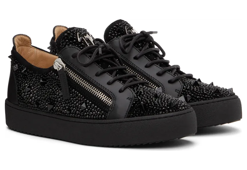 Giuseppe Zanotti Black Frankie Sneakers (RM20037-92991) (4)