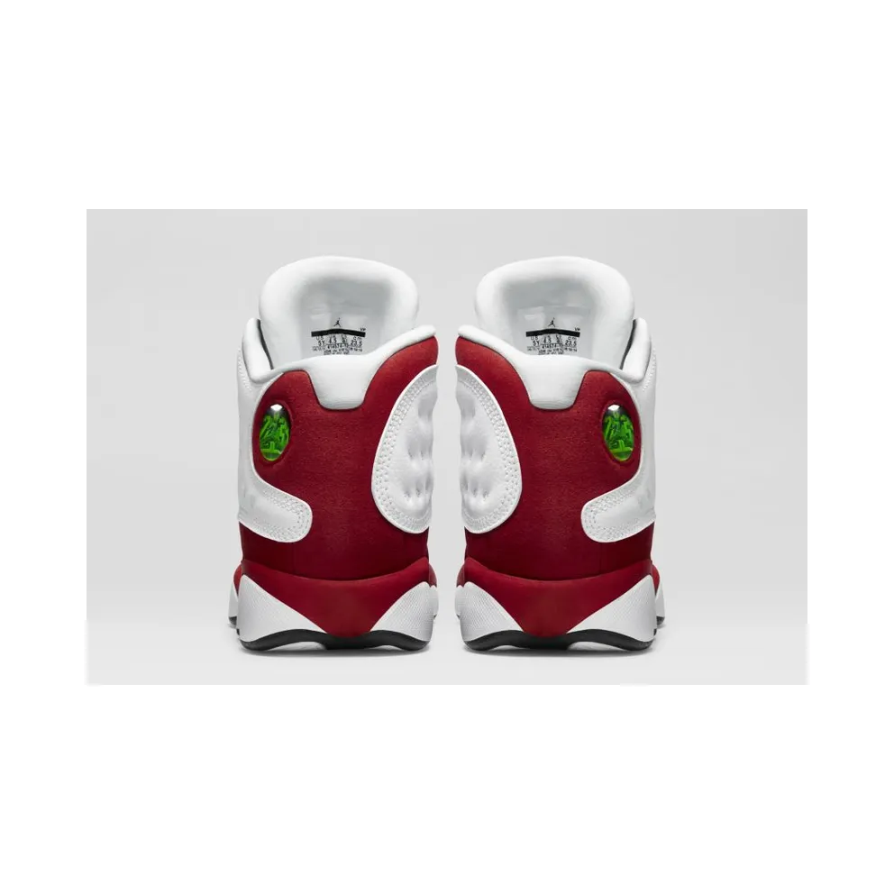 Jordan 13 Retro Grey Toe (GS) White/Black-True Red-Cmnt Grey (414574-126)