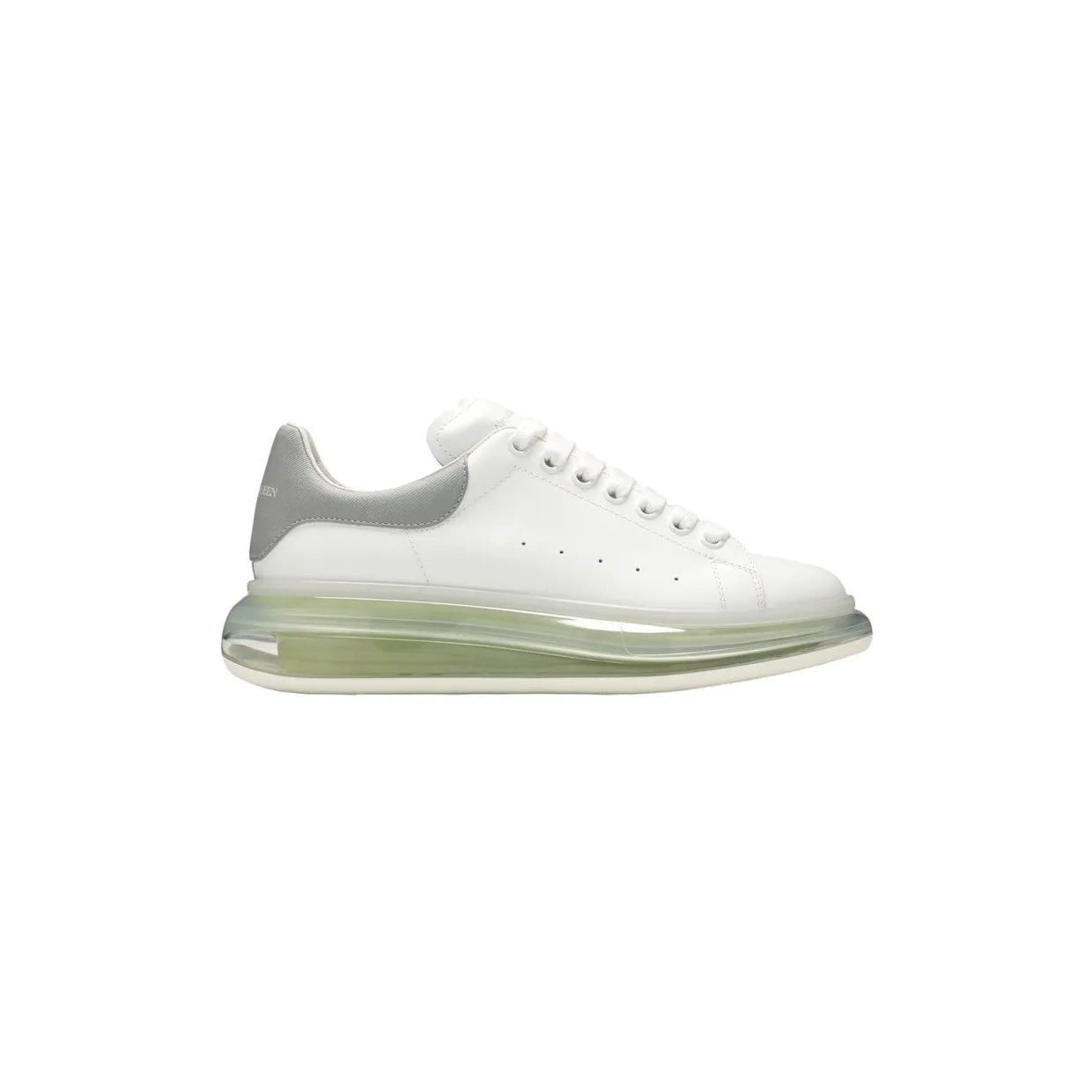 Alexander McQueen Runner White Silver (662659 WIA4T 9058)