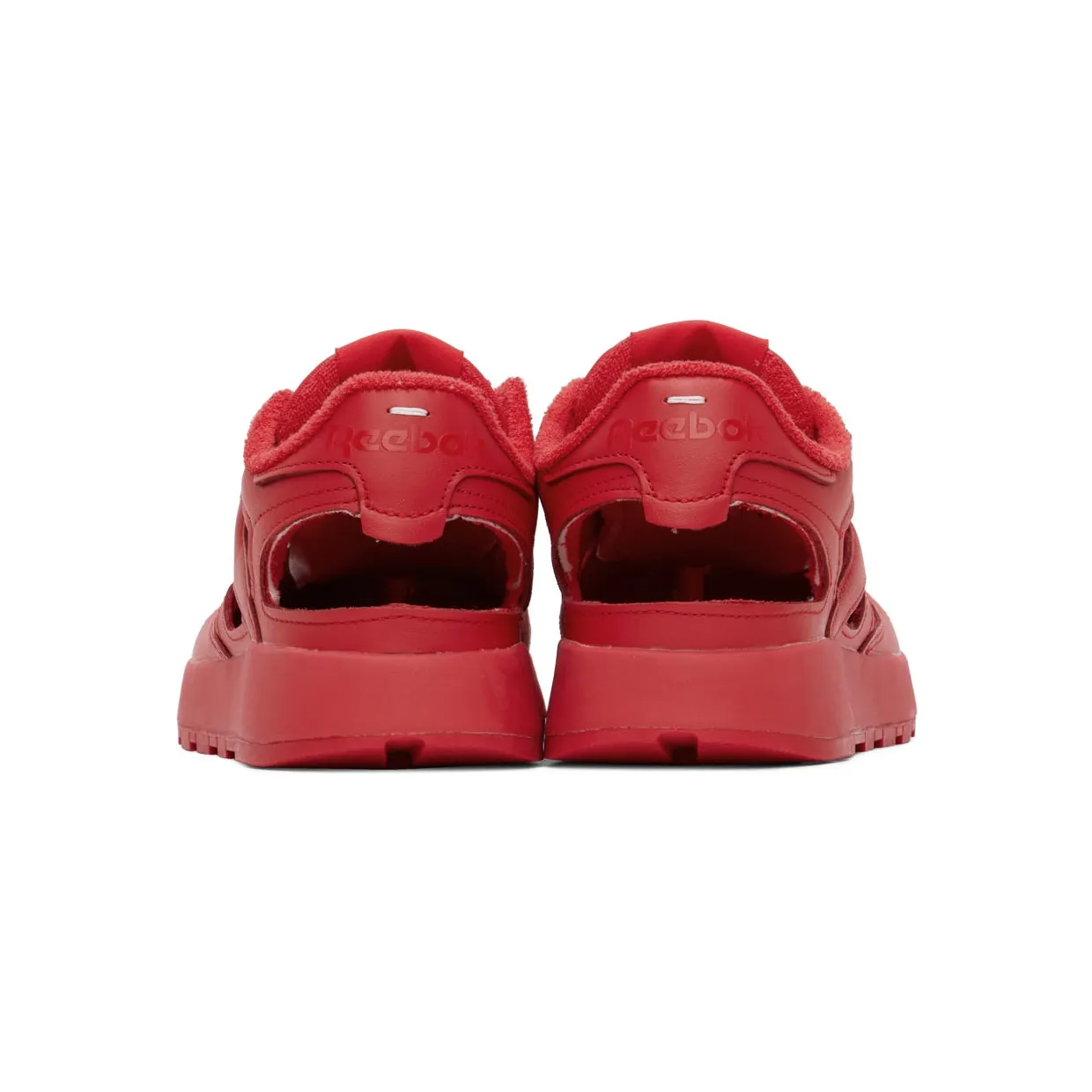Maison Margiela White Reebok Edition Décortiqué Tabi Low Sneakers (S57WS0429 P4376) (2)