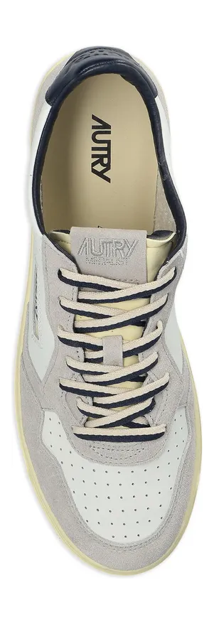 Autry Medalist Suede-panel “White/Grey” (AULM BW04) (3)