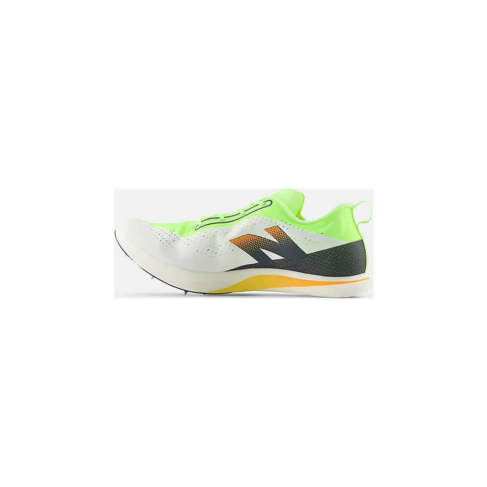 New Balance FuelCell SuperComp MDXv3 White Bleached Lime Glo Hot Mango (UMDELRSF)