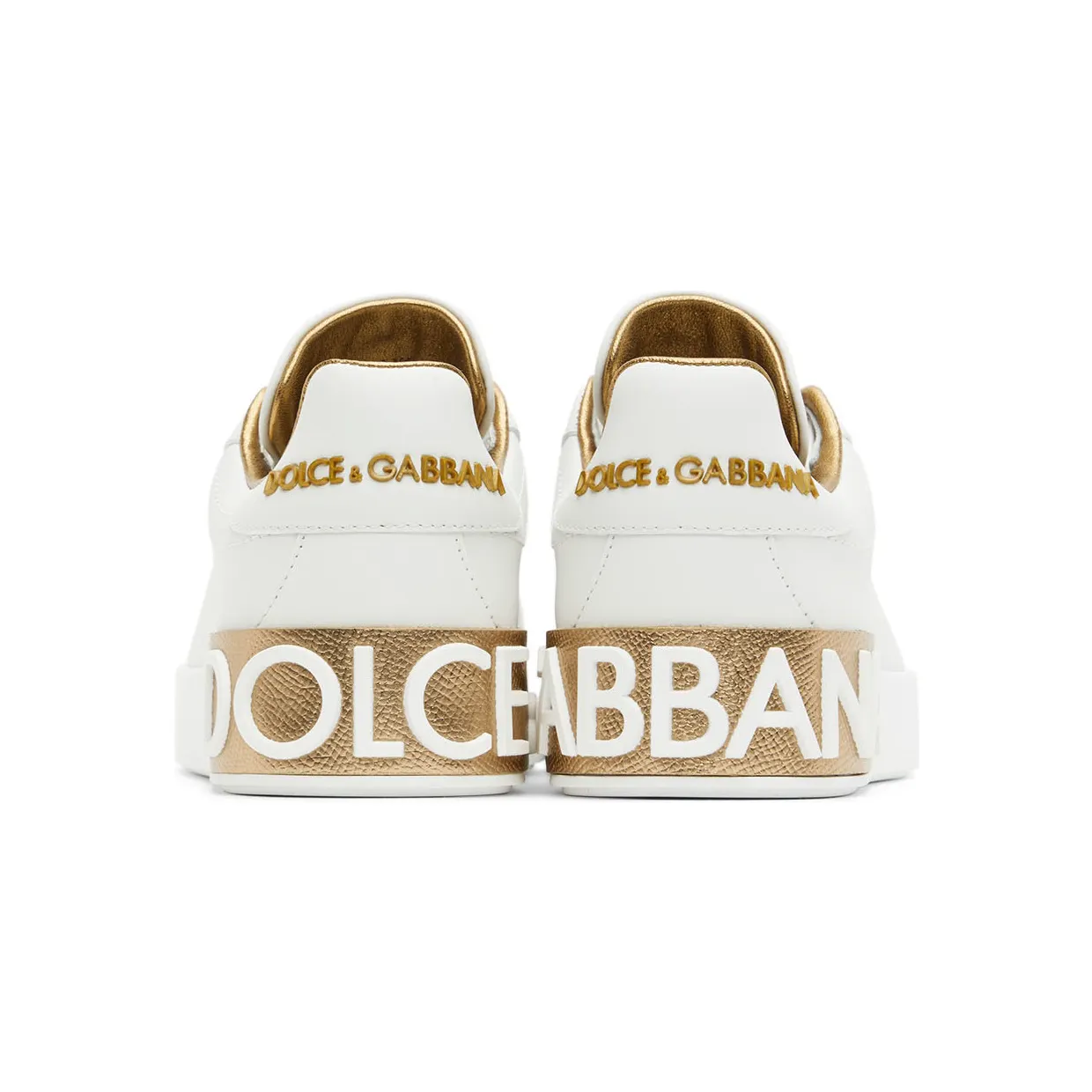 Dolce & Gabbana Pink Portofino Sneakers (CK1544 AX615) (2)