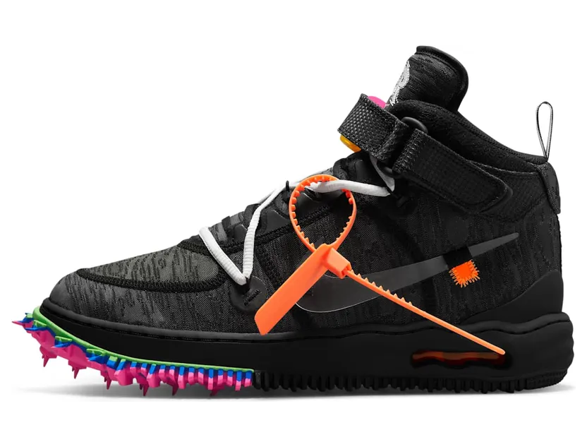 Nike Air Force 1 x Off-White Mid Black (DO6290-001)