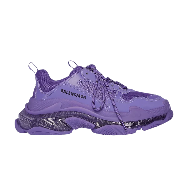 Balenciaga Triple S Clear Sole Deep Purple (W) (544351W2GA16910)