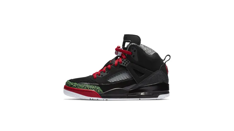 Jordan Spizike Black Varsity Red (2017) Black/Varsity Red-Classic-Green-White (315371-026)