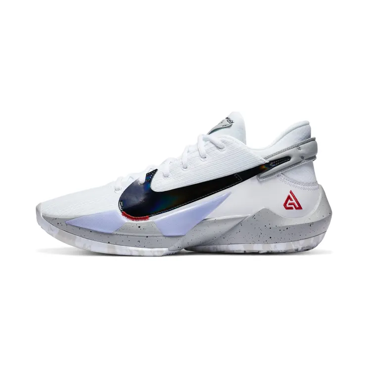 Nike Zoom Freak 2 ‘White Cement’ “White / University Red / Grey Fog” (CK5424-100)