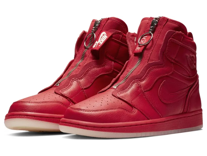 Jordan 1 Retro High Zip AWOK Vogue University Red (W)
